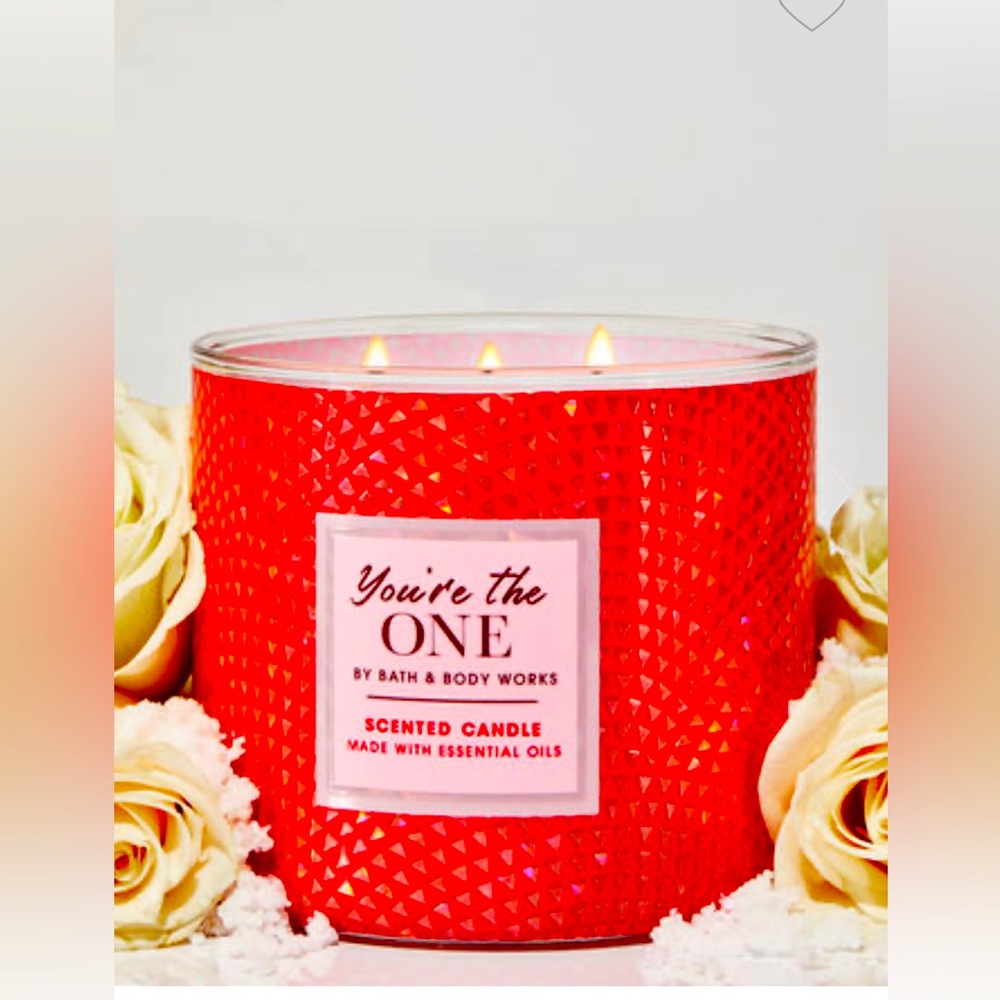 ❤️BATH & BODY WORKS❤️BRAND NEW CANDLE  You're The One 3-Wick Candle❤️